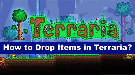 How to drop items in terraria ps4 - The Amber Mosquito is a pet-summoning item that spawns a Baby Dinosaur to follow the player around. If it is too far away from the player, a pterosaur will carry it by the tail to continue following the player. This item can only be obtained by putting Silt, Slush, or Desert Fossil into an Extractinator. With Silt or Slush, it has a 0.01*1/10,000 (0.01%) chance to …